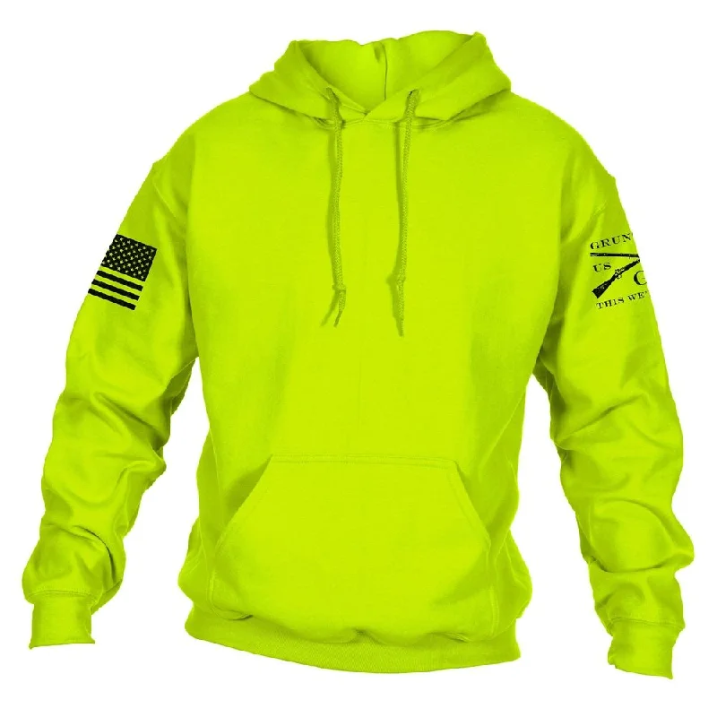 Basic Hoodie - Safety Green