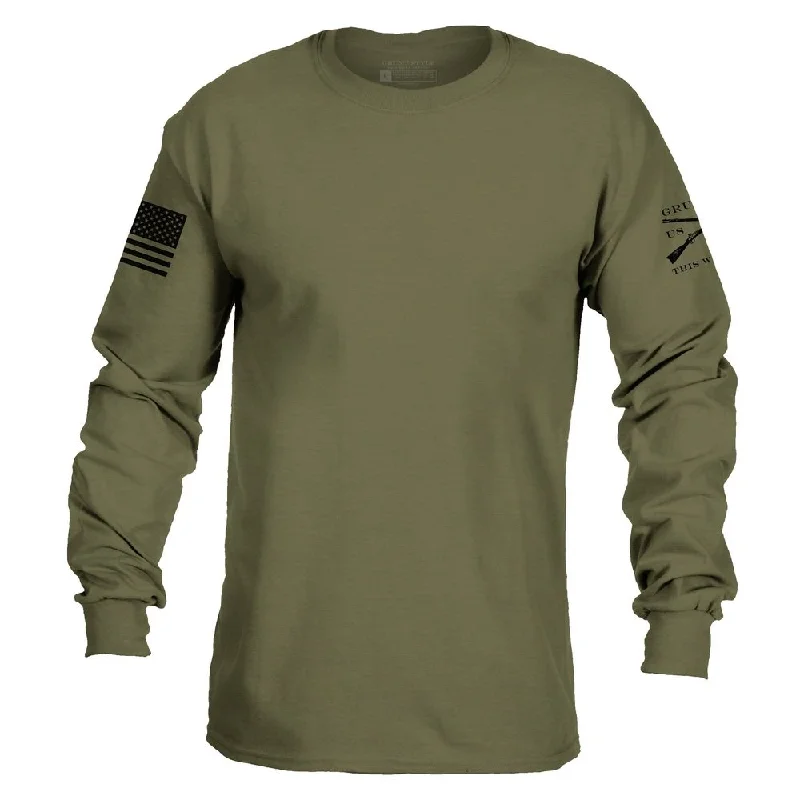 Basic Long Sleeve - Military Green